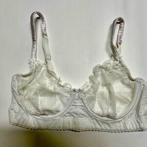 Mimi Holliday Delicate Lace &. Polka Dot Bra (UK Brand)
